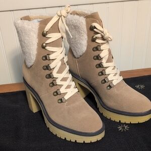 Oasis Society Lace-Up Boots